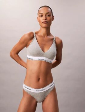Icon Cotton Modal Maternity Lightly Lined Triangle Bralette