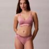 Icon Cotton Modal Metallic Lightly Lined Bralette