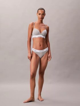 Icon Cotton Modal Plunge Bra