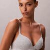 Icon Cotton Modal Plunge Bra