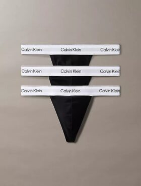 Icon Cotton Stretch 3-Pack Thong
