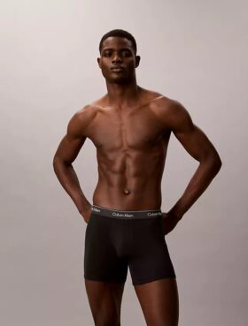 Icon Cotton Stretch Metallic 3-Pack Boxer Brief