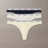 Icon Logo 3-Pack Low Rise Thong