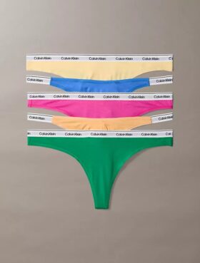 Icon Logo 5-Pack Mixed Thong