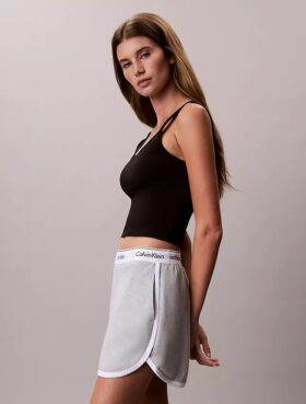 Icon Sport Cotton Mini Skirt