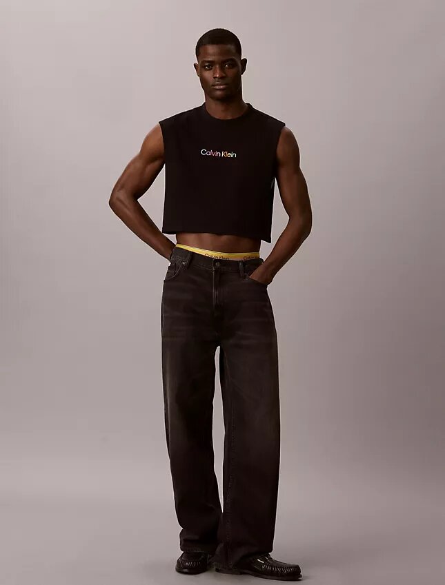 Intense Power Pride Crop Muscle Tank Intense Power Pride Crop Muscle Tank