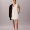 Interlock V-Neck Mini Dress