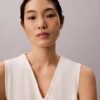 Interlock V-Neck Mini Dress