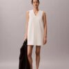 Interlock V-Neck Mini Dress
