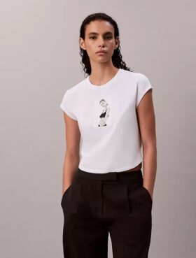 Kate Moss Graphic Baby Tee Kate Moss Graphic Baby Tee