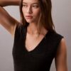Knit Sleeveless Midi Dress