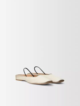 Lana Silk Satin Ballerina Flat