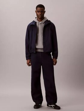 Lightweight Indigo Denim Track Pants