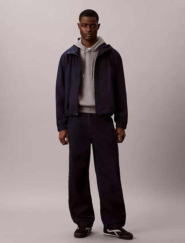 Lightweight Indigo Denim Track Pants Lightweight Indigo Denim Track Pants