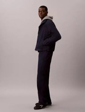 Lightweight Indigo Denim Track Pants