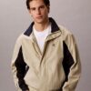 Lightweight Nylon Colorblock Windbreaker Jacket