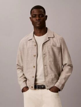 Lightweight Relaxed Shirt Jacket