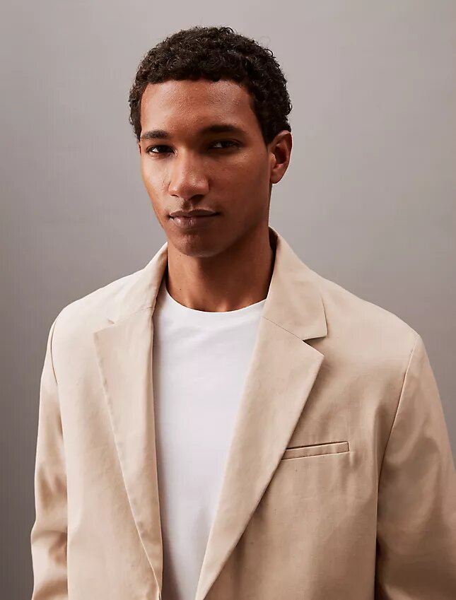 Linen Blend Blazer Linen Blend Blazer