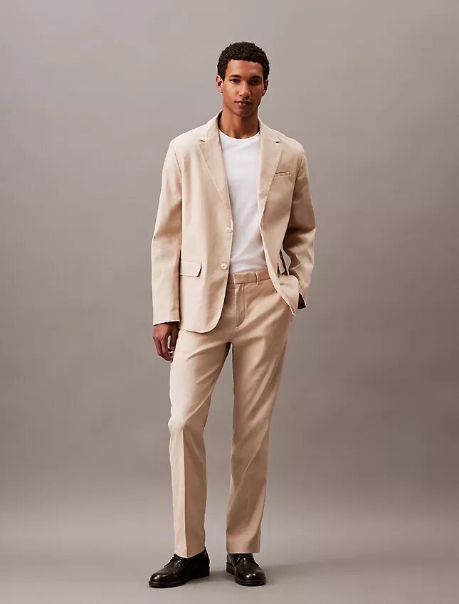 Linen Blend Blazer Linen Blend Blazer