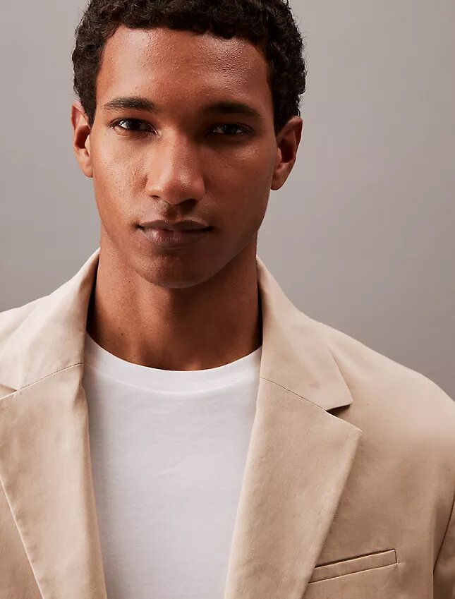 Linen Blend Blazer Linen Blend Blazer