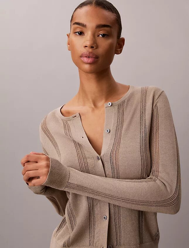 Linen Blend Cardigan Linen Blend Cardigan