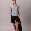 Linen Blend Cargo Shorts Linen Blend Cargo Shorts