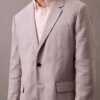 Linen Blend Classic Blazer Linen Blend Classic Blazer