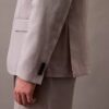 Linen Blend Classic Blazer Linen Blend Classic Blazer