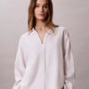 Linen Blend Classic Shirt