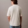 Linen Blend Classic Sweater Polo Shirt