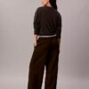 Linen Blend Drawstring Wide Leg Pants Linen Blend Drawstring Wide Leg Pants
