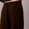 Linen Blend Drawstring Wide Leg Pants Linen Blend Drawstring Wide Leg Pants