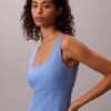 Linen Blend Mini Dress Linen Blend Mini Dress