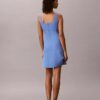 Linen Blend Mini Dress Linen Blend Mini Dress