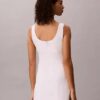 Linen Blend Mini Dress Linen Blend Mini Dress