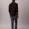 Linen Blend Pleated Pull-On Pants