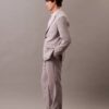 Linen Blend Pleated Trousers Linen Blend Pleated Trousers