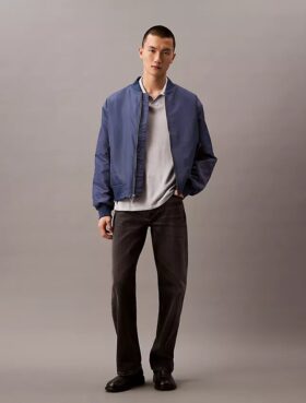 Linen Blend Polo Sweater