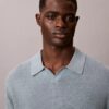 Linen Blend Polo Sweater Linen Blend Polo Sweater
