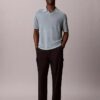 Linen Blend Polo Sweater Linen Blend Polo Sweater
