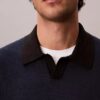 Linen Blend Polo Sweater Linen Blend Polo Sweater