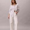 Linen Blend Relaxed Button-Down Shirt