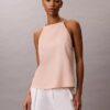 Linen Blend Sleeveless Top Linen Blend Sleeveless Top