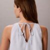 Linen Blend Sleeveless Top
