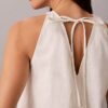 Linen Blend Sleeveless Top