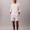 Linen Blend Stripe Shorts Linen Blend Stripe Shorts