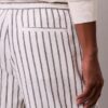 Linen Blend Stripe Shorts Linen Blend Stripe Shorts