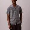 Linen Cotton Camp Collar Easy Shirt
