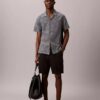 Linen Cotton Camp Collar Easy Shirt