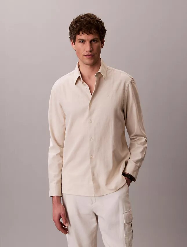 Linen Cotton Classic Button-Down Shirt Linen Cotton Classic Button-Down Shirt